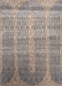 Aakar ESKN-339, Natural Soot/Ensign Blue - Rug by Jaipur Rugs