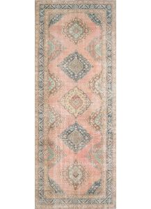 Vintage PAE-116, Rose Smoke/Light Granite Green - Rug by Jaipur Rugs