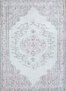 Vintage PAE-1303, White/Coral Essence - Rug by Jaipur Rugs