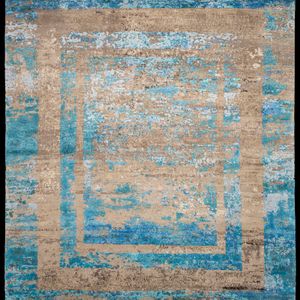 Artwork 27 Triple Border Rev - Rug by Jan Kath
