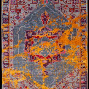 Azer Pulse 147 Sky - Rug by Jan Kath
