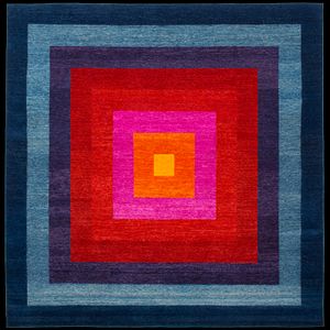 Yantra 8 Border - Rug by Jan Kath