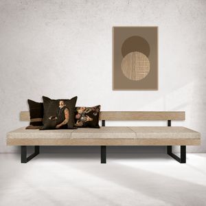BN 01 B.iron with backrest - Bench by Janua - Christian Seisenberger GmbH