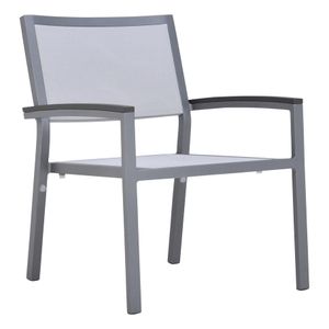 DUO STACKABLE MESH LOUNGE CHAIR - Armchair by JANUS et Cie