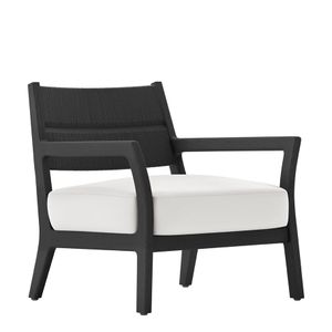 BESSO TEAK/WOVEN LOUNGE CHAIR - Armchair by JANUS et Cie