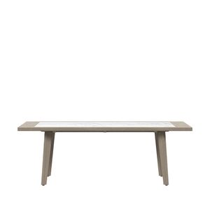 ARES STONE TOP DINING TABLE RECTANGLE 220 - Table by JANUS et Cie