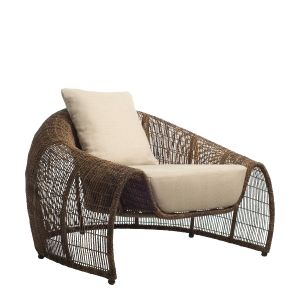 CROISSANT Indoor LOUNGE CHAIR INTERIOR - Armchair by JANUS et Cie
