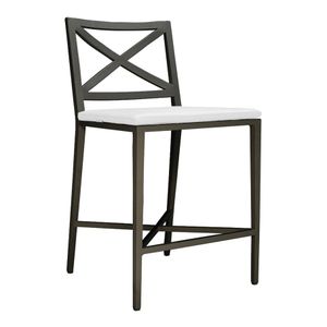 AZIMUTH CROSS COUNTER STOOL - Stool by JANUS et Cie