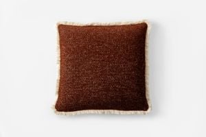 Bowie Square Fringe Cushion Ginger - Styling by Jardan