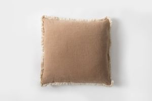 Duke Fringe Cushion Apricot - Styling by Jardan