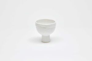 Piped Vessel Mini White Gloss - Styling by Jardan