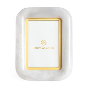 Como White 4 x 6 Frame - Styling by Jonathan Adler
