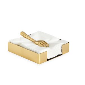 Eve Cocktail Napkin Holder - Styling by Jonathan Adler