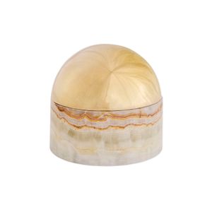 Globo Medium Onyx Box - Styling by Jonathan Adler