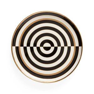 Op Art Round Serving Tray - Styling by Jonathan Adler