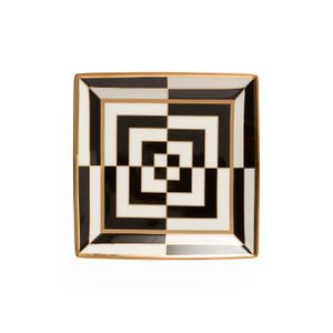 Op Art Square Serving Tray - Styling by Jonathan Adler