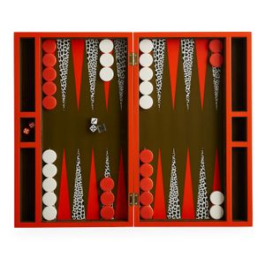 Leopard Backgammon Set - Styling by Jonathan Adler