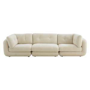 Pompidou 120" Modular Three-Piece Sectional - Sofa by Jonathan Adler