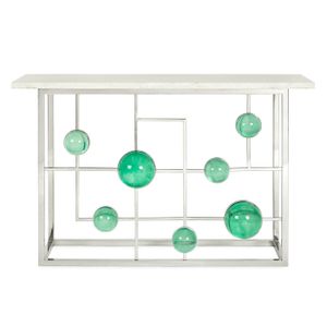 Globo Fretwork Console - Console by Jonathan Adler