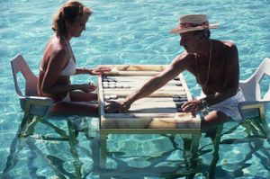 Slim Aarons "Keep Your Cool" Photograph - Styling by Jonathan Adler