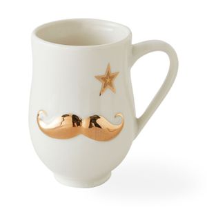 Gilded Mr. & Mrs. Muse Mug - Styling by Jonathan Adler