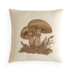 Large Mushrooms Beaded Pillow - Styling by Jonathan Adler