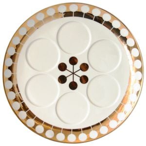 Futura Seder Plate - Styling by Jonathan Adler