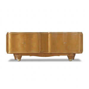 Aparador Art Déco Francés en Madera de Sicomoro - Estilo André Arbus, c. 1940 - Stool by Jover+Valls