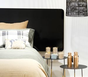 Cabecero de Cama Antique Boutique - Mid-Century con Detalles en Latón - Stool by Jover+Valls