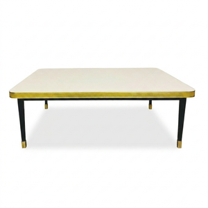 Mesa Baja Antique Boutique - Mid-Century con Detalles en Latón - Table by Jover+Valls