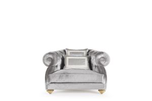 BURTON armchair - luxury classic armchairs Made in Italy - Savoir-Faire collection - Armchair by Jumbo Collection