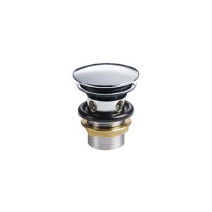 Bathroom Accessories - Push-Button Drain With Overflow - Sanitary accessories by JUSTIME