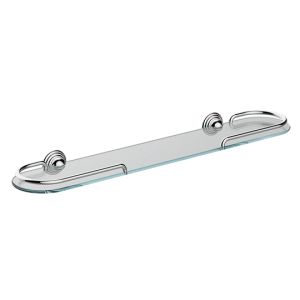 Aztec Bathroom Accessories - Shelf W/Rail (600mm) - Sanitary accessories by JUSTIME
