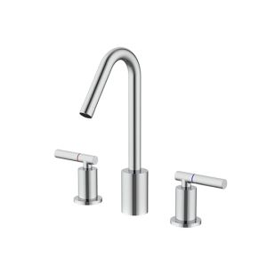 Symmetria Series - Two-Handle Widespread Basin Faucet - Tap by JUSTIME