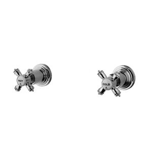 Victoria Series - Two-Handle Valve (Upward Outlet) - Tap by JUSTIME