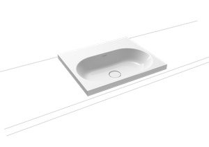 CENTRO COUNTERTOP WASHBASIN (RIM HEIGHT 40MM) - Washbasin by Kaldewei