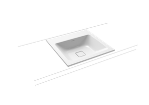 CONO BUILT-IN WASHBASIN - Washbasin by Kaldewei