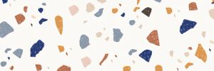 Miniatile Glossy Kids Joy Terrazzo Wall Tile 10x30 - Wall tile-stone-brick by Kale