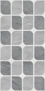 Cosmic Polished Grey Cream Decor 30x60 - Wall tile-stone-brick by Kale