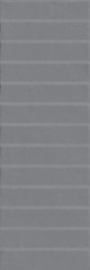 Intonaco Matte Grey Decor 10x30 - Wall tile-stone-brick by Kale