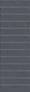 Intonaco Matte Anthracite Decor 10x30 - Wall tile-stone-brick by Kale