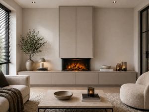 Electric Fireplace - E75/37 - Three-Sided - Fireplaces & stoves by KALFIRE