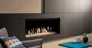 Gas fire - G100/41F - Front model - Fireplaces & stoves by KALFIRE
