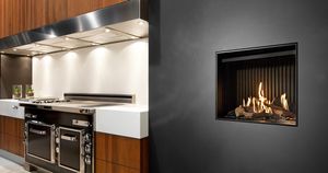 Gas fire - G60/48F - Front model - Fireplaces & stoves by KALFIRE