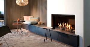 Gas fire - G80/48F - Front model - Fireplaces & stoves by KALFIRE