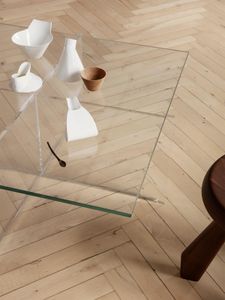 Cross Plex table Bodil Kjær, 1959 - Table by karakterCopenhagen