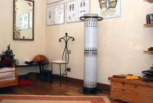 HRST1200S2E in ceramica decorata a mano - Fireplaces & stoves by KarniaFire
