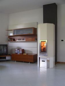 OTA2 in ceramica smaltata - Fireplaces & stoves by KarniaFire