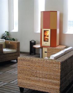 OTA2 in ceramica smaltata - Fireplaces & stoves by KarniaFire