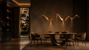 AURA KC 049 - LED fiberglass pendant lamp - Ceiling lamp by KARPA